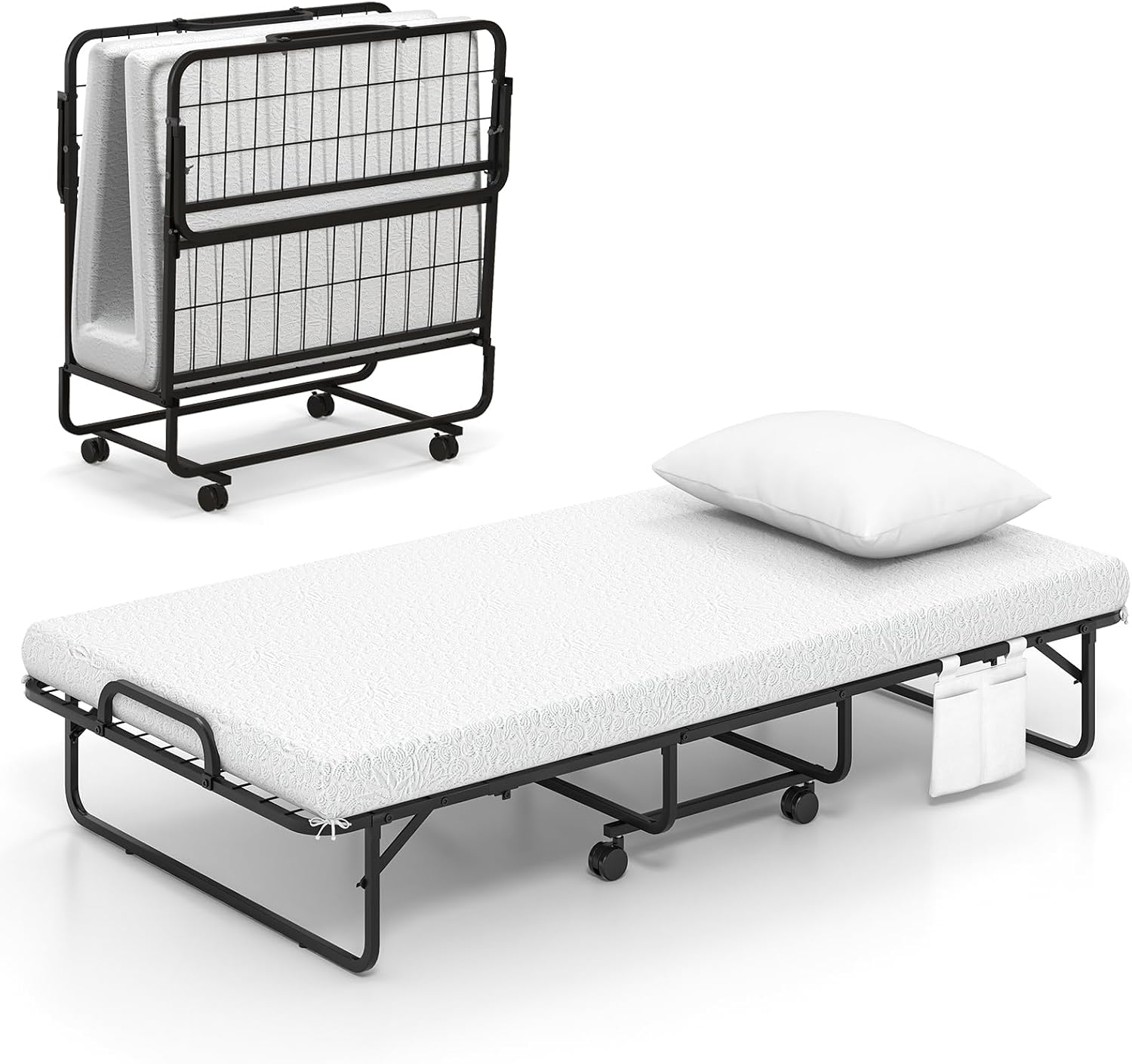 سرير قابل للطي مقاس 75 بوصة مع - مراجعة Home Office Guest Room وسعره