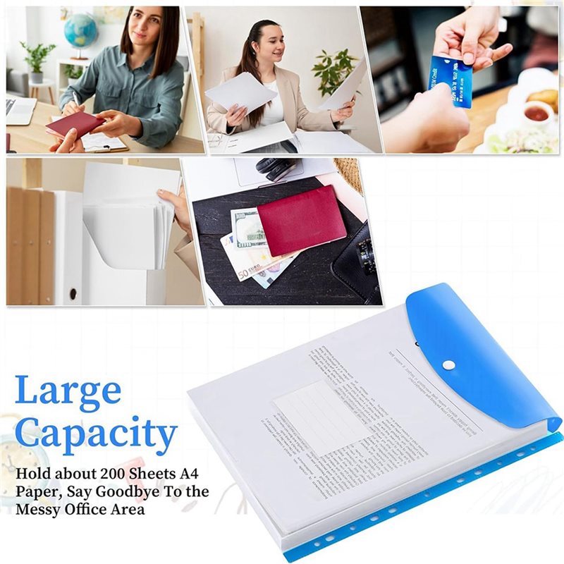 محافظ بلاستيكية ABRI-A4، 24 حا - مراجعة Home Office Travel Document وسعره