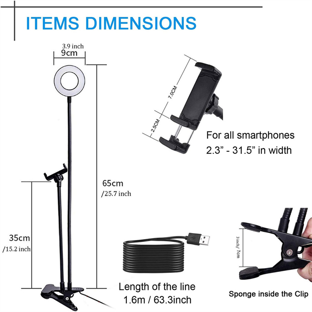 حامل هاتف محمول مرن عالمي مع ض - مراجعة Home Office Lamp وسعره
