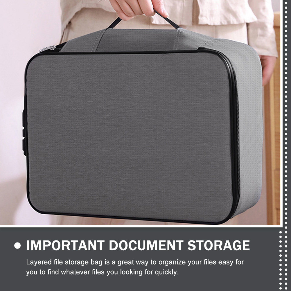صندوق أمان محمول للوثائق مع قف - مراجعة Home Office Travel Document وسعره