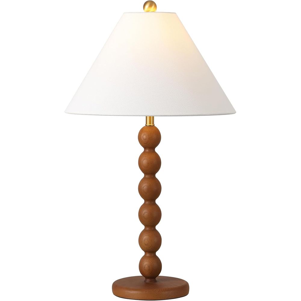 مصباح طاولة من الراتنج البني ا - مراجعة Home Office Lamp وسعره