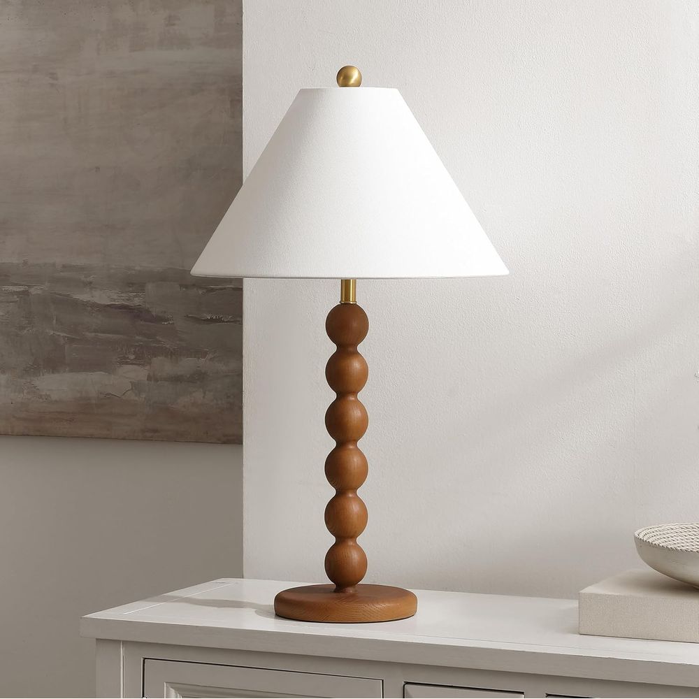 مصباح طاولة من الراتنج البني ا - مراجعة Home Office Lamp وسعره
